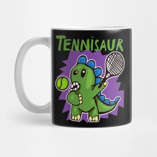 Tennisaur - Dinosaur Playing Tennis Mug